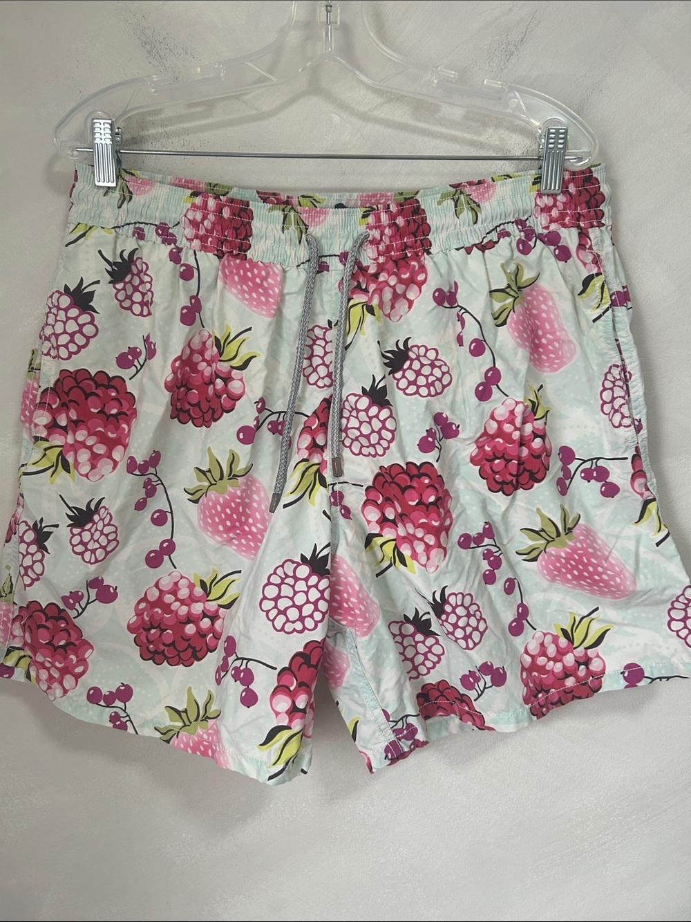 Vilebrequin swim shorts swim trunks board shorts raspberry strawberry size XXL